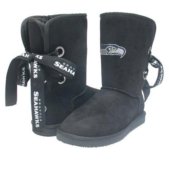 NFL Cuce Women's Patron Bow Boots - Picture 1 of 3